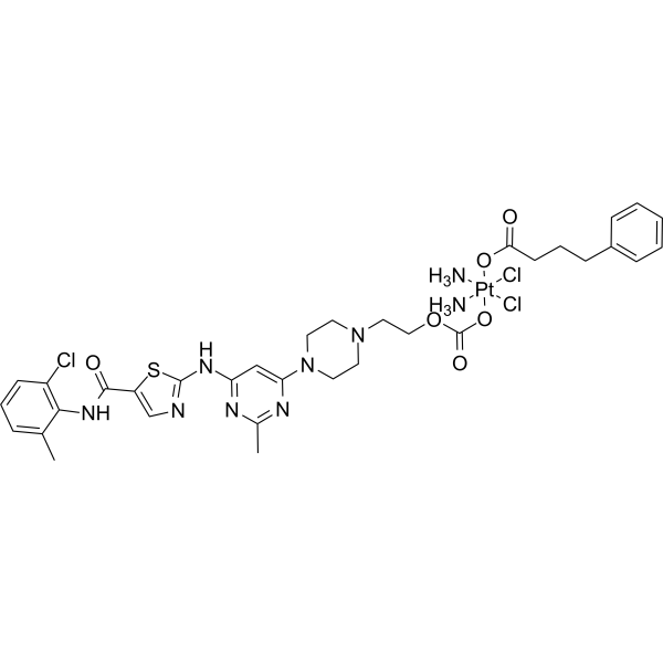 Cisplatin/Dasatinib prodrug-1